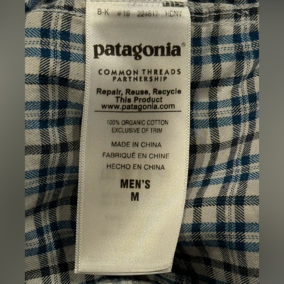 Patagonia Mens Flannel - Picture 6 of 8
